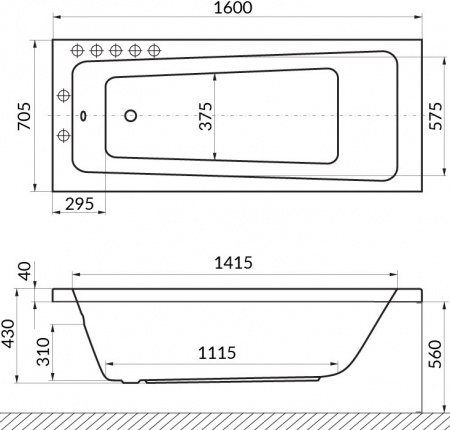 ��������� ����� Excellent Ava 160x70