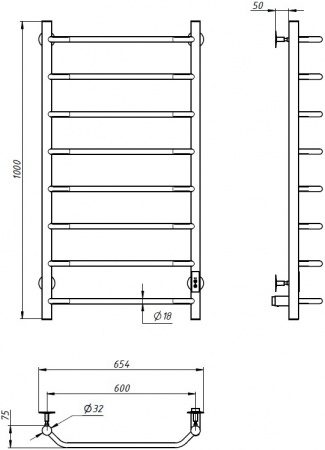 ����������������� ������������� ������ ��� 6 100x60, 32 ��, � ������������