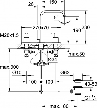  Grohe Allure 20143000  