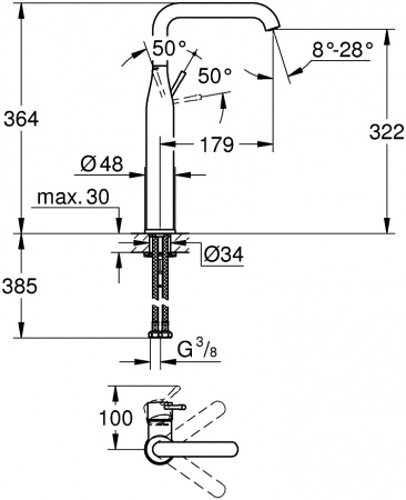 ��������� Grohe Essence New 32901BE1 ��� ��������
