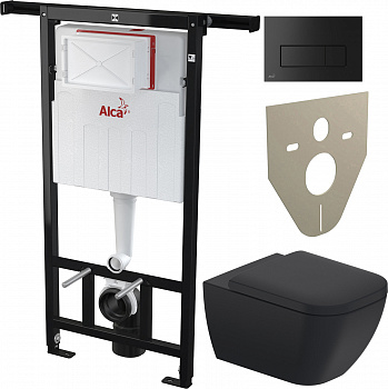 �������� ������ ��������� Duravit Happy D.2 �������� ������� + ������� ����������� ��� �������� AlcaPlast Jadromodul AM102/1120 � ������� � �������������