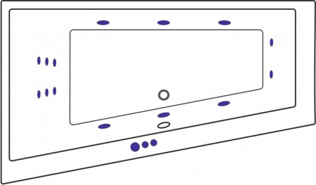 ��������� ����� Excellent Sfera Slim WAEX.SFL17S.SMART 170�100 L