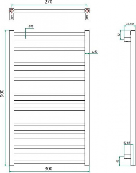 ����������������� ������������� Grota Classic 30x90
