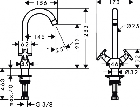 ��������� Hansgrohe Logis Classic 71285000 ��� �������� �����