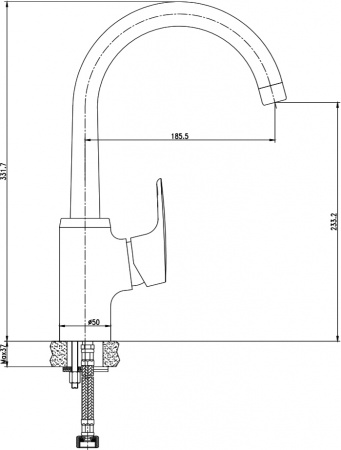 ��������� Aquanet Magic AF410-41C ��� �������� �����