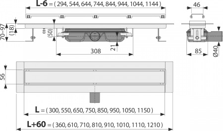   AlcaPlast APZ115-1150     