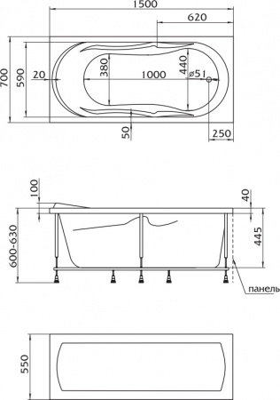 ��������� ����� 1MarKa Vita 150x70