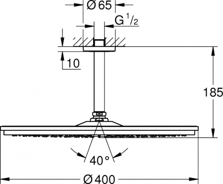 ������� ��� Grohe Rainshower Cosmopolitan 400 26256000 ����