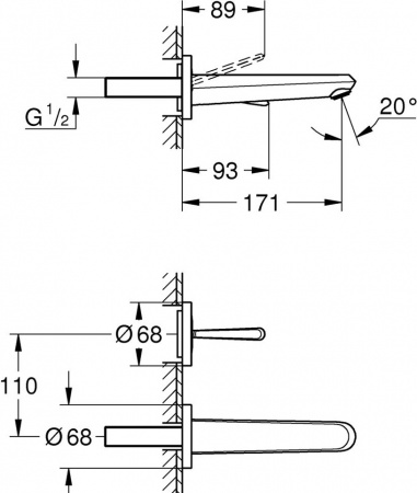 ��������� Grohe Eurodisc joy 19968LS0 ��� ��������