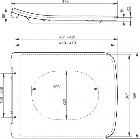 ������ ��������� Toto SP CW532Y � �����������