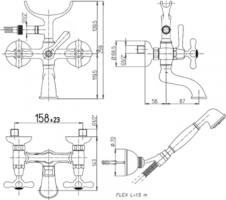 ��������� Paini Liberty 17CR105KM ��� ����� � �����