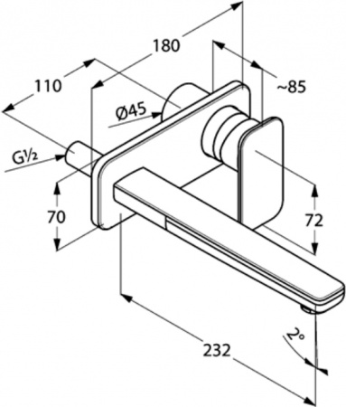 ��������� Kludi E2 492450575 ��� ��������