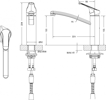 ��������� Bravat Common F7234129CP-RUS ��� �������� �����