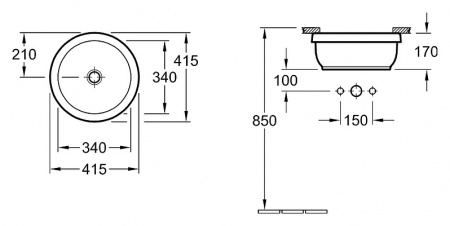 ���������� Villeroy & Boch Architectura 4175 40 01 alpin