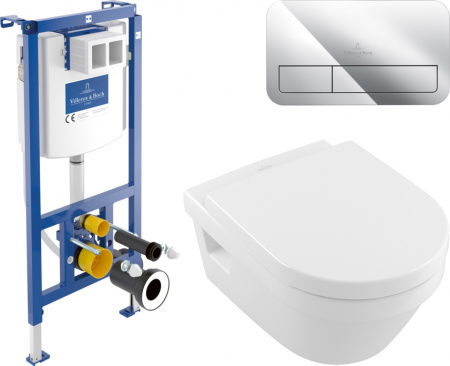 ��������  ������ ��������� Villeroy & Boch Omnia Architectura 5684HRR1 alpin, ������������ + ������� ����������� ��� �������� Villeroy & Boch 92242700 + ������ �����