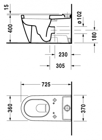 ������-������� Duravit Starck 2 212959