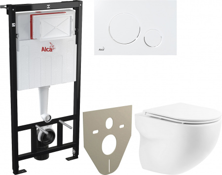 ��������  ������ ��������� BelBagno Onda BB066CHR � ������� + ������� ����������� AlcaPlast AM101/1120-001 + ������ ����� AlcaPlast THIN M670 ����� + ���������������� ������