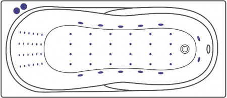 ��������� ����� Excellent Sekwana WAEX.SEK17.NANO 170x75