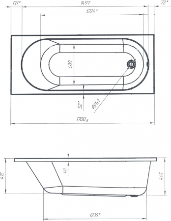 ��������� ����� Marka One Atlas 01���1770 170x70