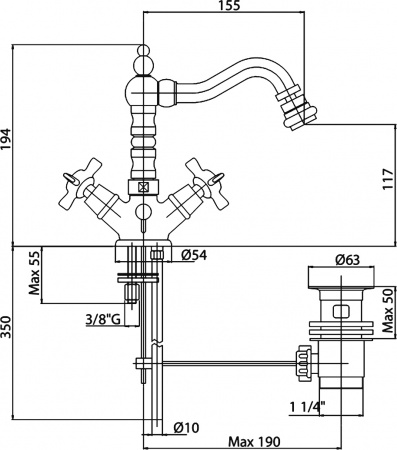 ��������� Cezares Lord LORD-BS2-01 ��� ����