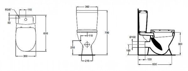 ������-������� Ideal Standard Eurovit plus V337001