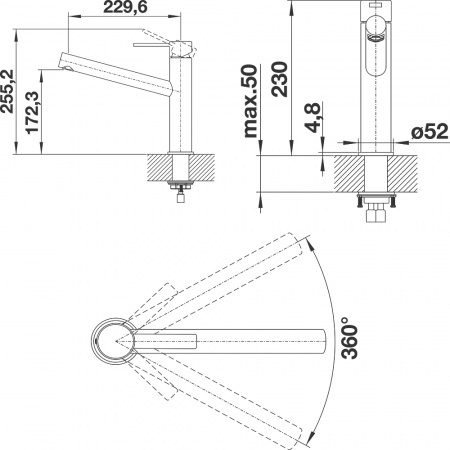 ��������� Blanco Ambis 523118 ��� �������� �����