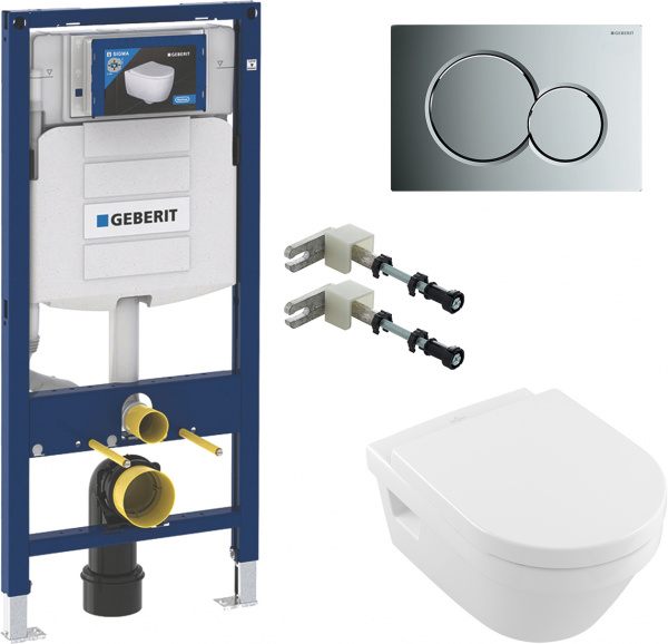     Villeroy & Boch Omnia Architectura 5684HRR1 alpin,  +     Geberit Duofix 111.815.00.1   +     Geberit Duofix UP 320 111.300.00.5 +  