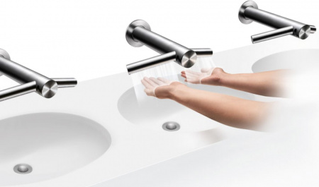 ��������� Dyson Airblade Wash+Dry WD 06 � ���������� ������, ������������, � �������� ��� ���