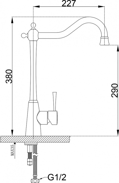 ��������� Zorg Sanitary ZR 355 YF-BR ��� �������� �����