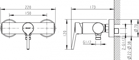 ��������� Bravat Palace F9172217CP-01-RUS ��� ����
