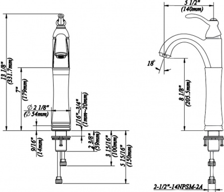 ��������� Kraus Riviera FVS-1005ORB ��� ��������