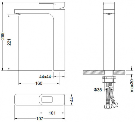 ��������� Timo Sahara 2211/00F chrome ��� ��������