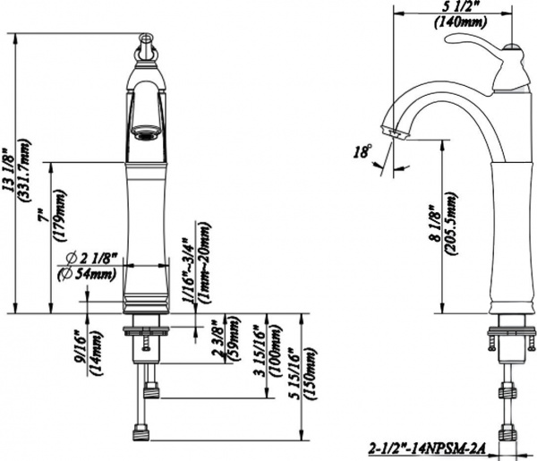 ��������� Kraus Riviera FVS-1005ORB ��� ��������
