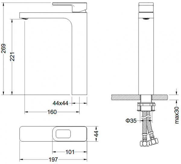 ��������� Timo Sahara 2211/00F chrome ��� ��������