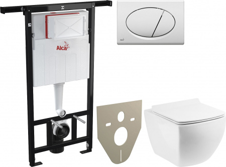 ��������  ������ ��������� BelBagno Carina BB514CHR � ������� + ������� ����������� AlcaPlast Jadromodul AM102/1120 + ������ ����� AlcaPlast ALCA M70 ����� + ���������������� ������