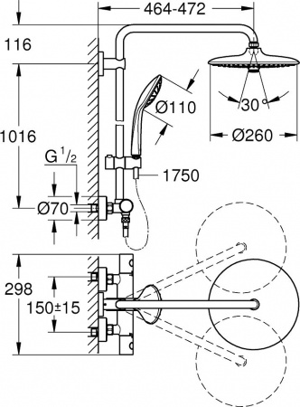 ������� ������ Grohe Euphoria 27615001