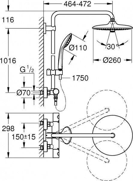 ������� ������ Grohe Euphoria 27615001