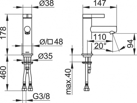 ��������� Keuco IXMO 59502011100 ��� ��������