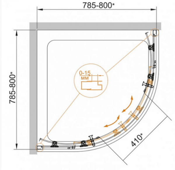 ������� ������ Cezares ECO-O-R-2-80-C-Cr ������ ����������