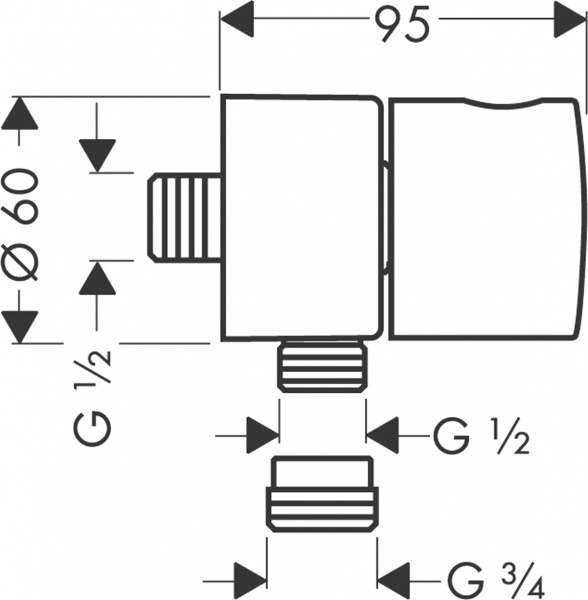 ������� Axor Uno 38882000