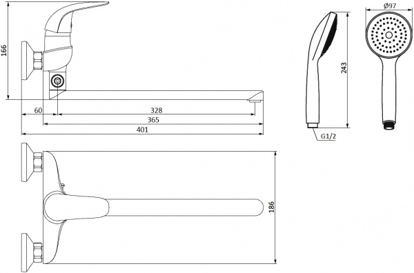 ��������� Damixa RedBlu Palace Bit 319500000 �������������