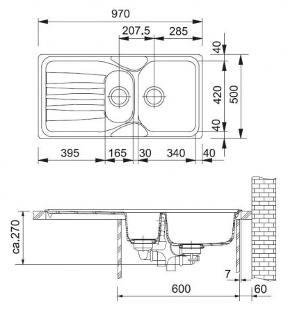 ����� �������� Franke Calypso COG 651 �������
