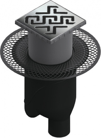   Berges Wasserhaus Platz Antik 090061 15x15 