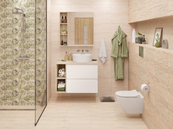 ������ ��������� Cersanit City Oval Clean On DPL EO slim