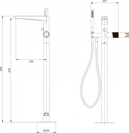 ��������� Omnires Contour CT8033AT � ���������� ������ ���������, ��� ����� � �����, ��������