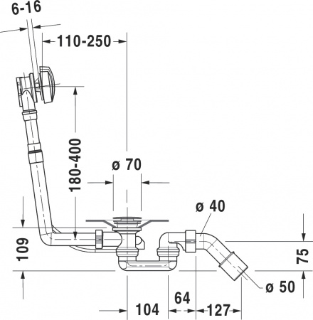 ����-������� Duravit 790225000001000