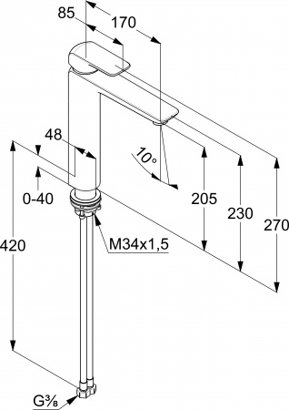 ��������� Kludi Ameo 412960575 ��� ��������