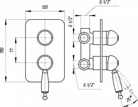 ��������� Migliore Oxford ML.OXF-6332.Bi.Br � ���������� ������, ��� ����� � �����, ������