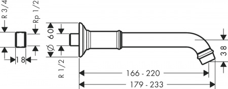 ����� Axor Montreux 16541820 ��� �����, ����������� ������