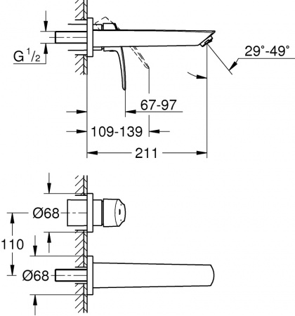 ��������� Grohe Eurosmart 29338003 ��� ��������